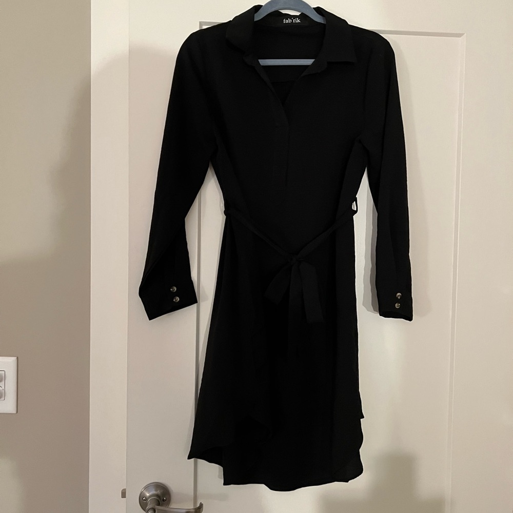 Business casual black dress, size medium